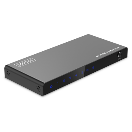 Digitus 4K HDMI Splitter, 1x4 | DS-55337 | Black|DS-55337