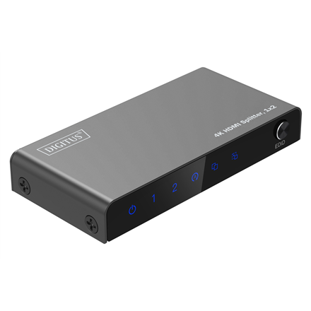 Digitus 4K HDMI Splitter, 1x2 | DS-55336 | Black|DS-55336