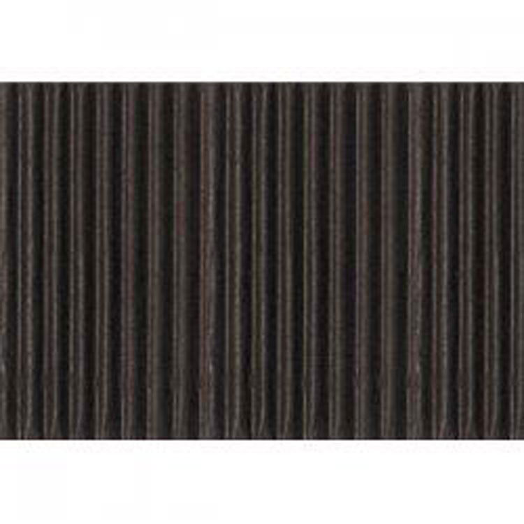 Gofruotas kartonas 50x70 cm, Folia juodas