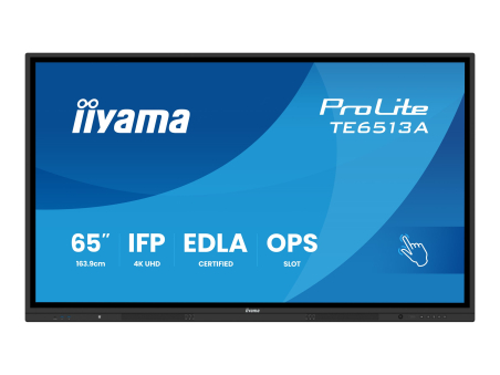 IIYAMA 65inch iiWare21E EDLA|TE6513A-B1AG