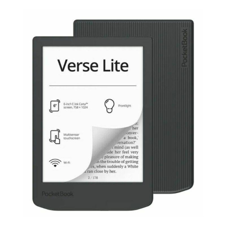 E-Reader|POCKETBOOK|Verse Lite 619 6'|6"|1024x758|1xUSB-C|Wireless LAN|Grey|PB619-T-WW|PB619-T-WW