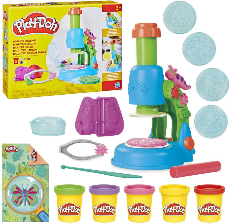Plastilino rinkinys PLAY-DOH MIKROSKOPAS