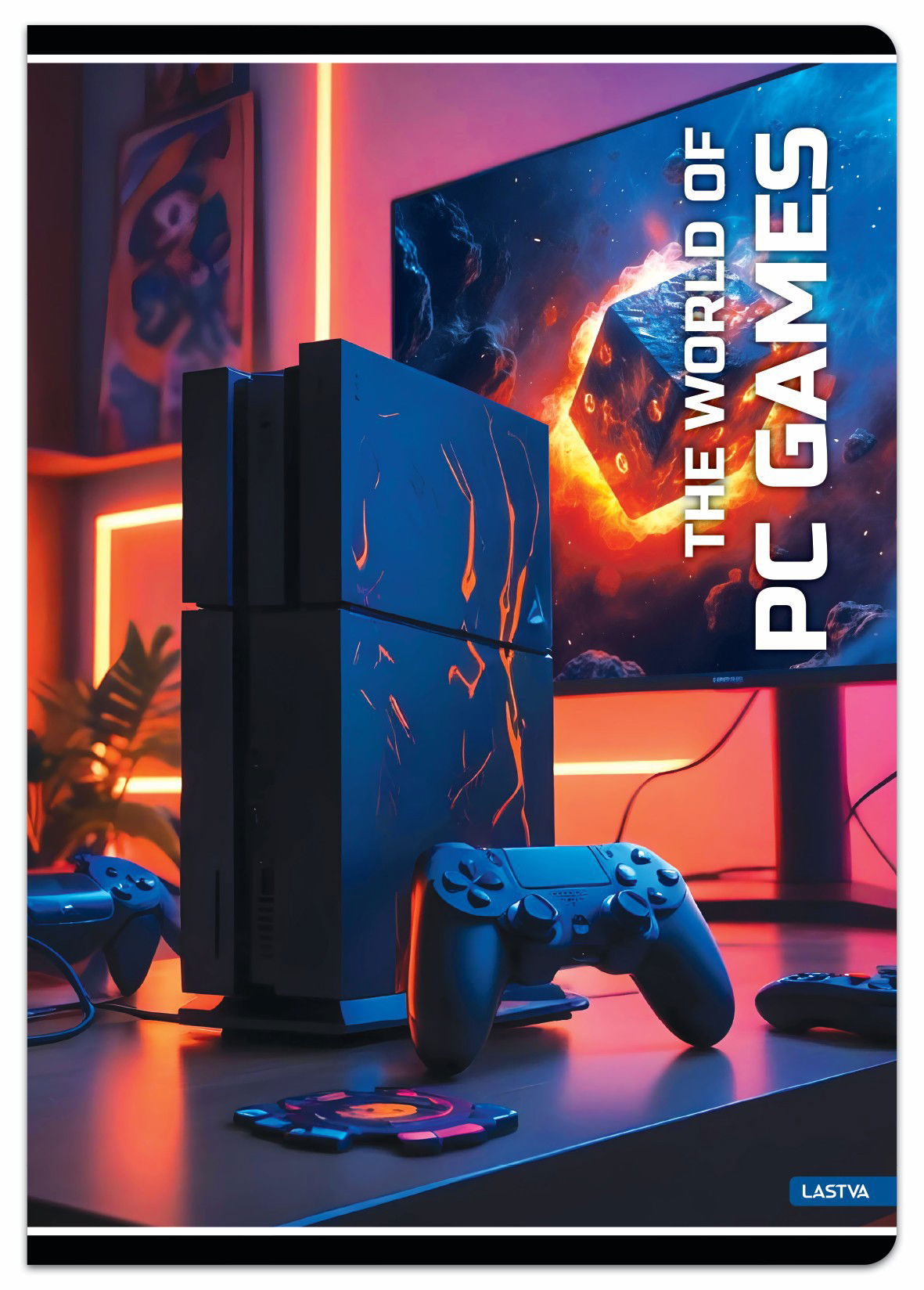 Sąsiuvinis linijomis A5 52lap 80g PC GAMES