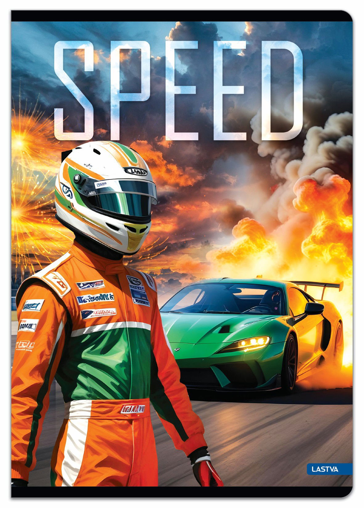Sąsiuvinis langeliais A4 52lap 80g SPEED