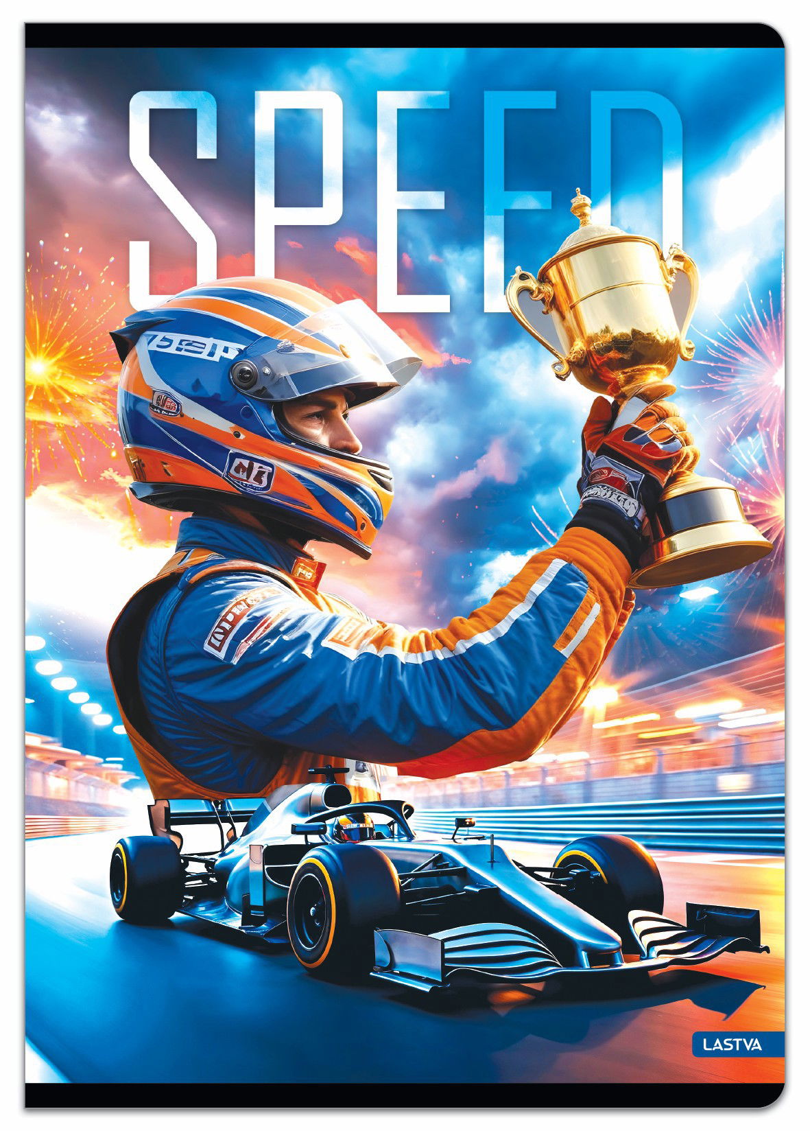 Sąsiuvinis langeliais A5 52lap 80g SPEED