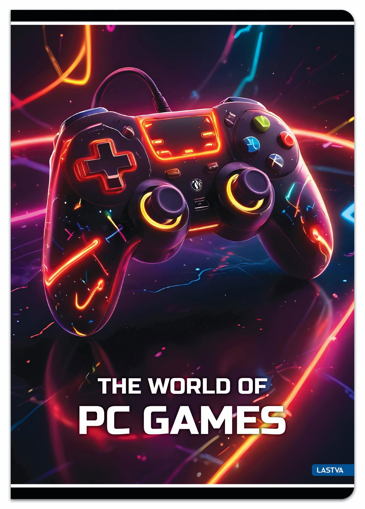 Sąsiuvinis linijomis A4 52lap 80g PC GAMES