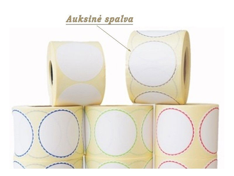 Lipdukai antspaudams 500 vnt.