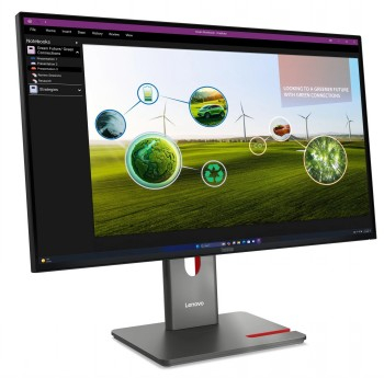 Lenovo ThinkVision P27Q-40 27 2560x1440/16:9/350 nits/DP/HDMI/3Y Warranty | Lenovo|64A7GAT6EU