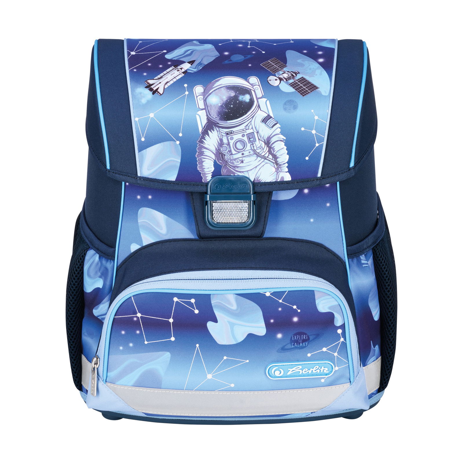 Kuprinė pradinukams Herlitz LOOP Cosmic Explorer su priedais