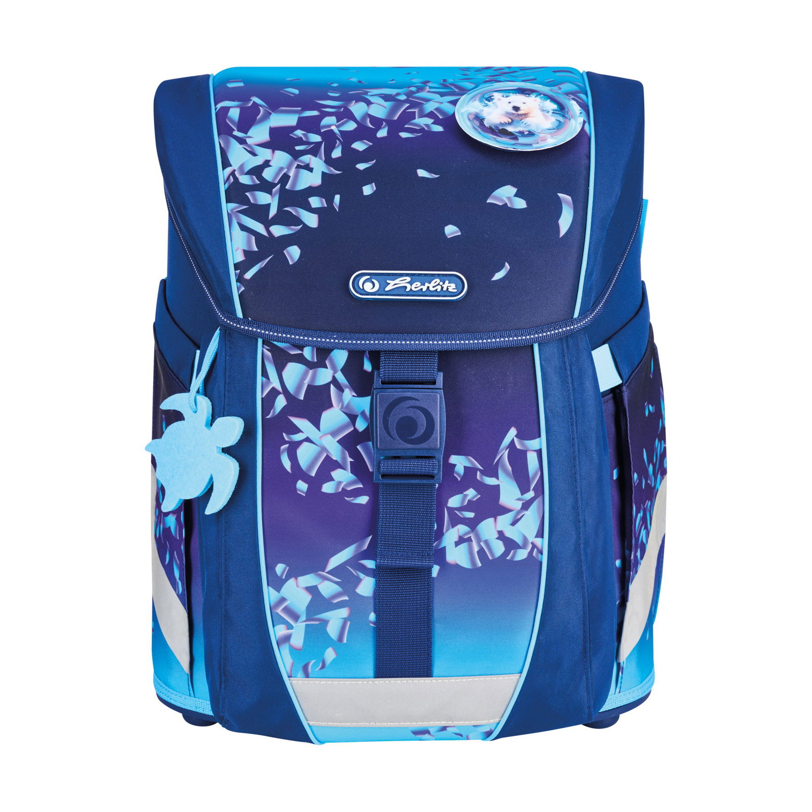 Kuprinė pradinukams Herlitz FILO ACTIVE XL Blue Ice su priedais