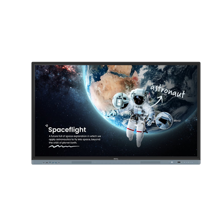 Benq Board Master RM6504 | 65 " | 450 cd/m² | Landscape | 18/7 | Android | Wi-Fi | Touchscreen | 8 ms|9H.F9ATK.DE5