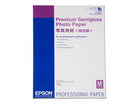 EPSON photopaper premium semi glossy A2|C13S042093