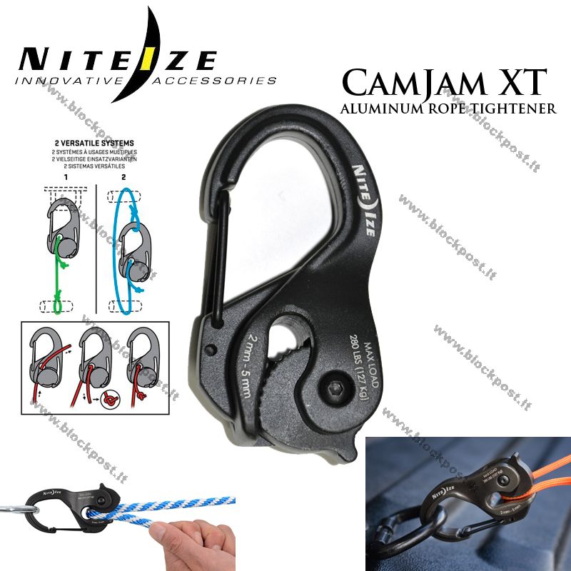 NITE-IZE tvirtinimas adapteris karabinas CamJam large .