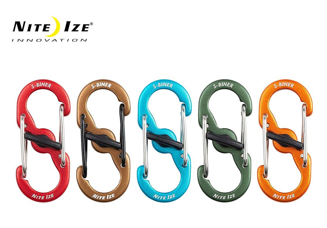 NITE-IZE karabinas S-Biner MicroLock (5vnt) Multicolor .