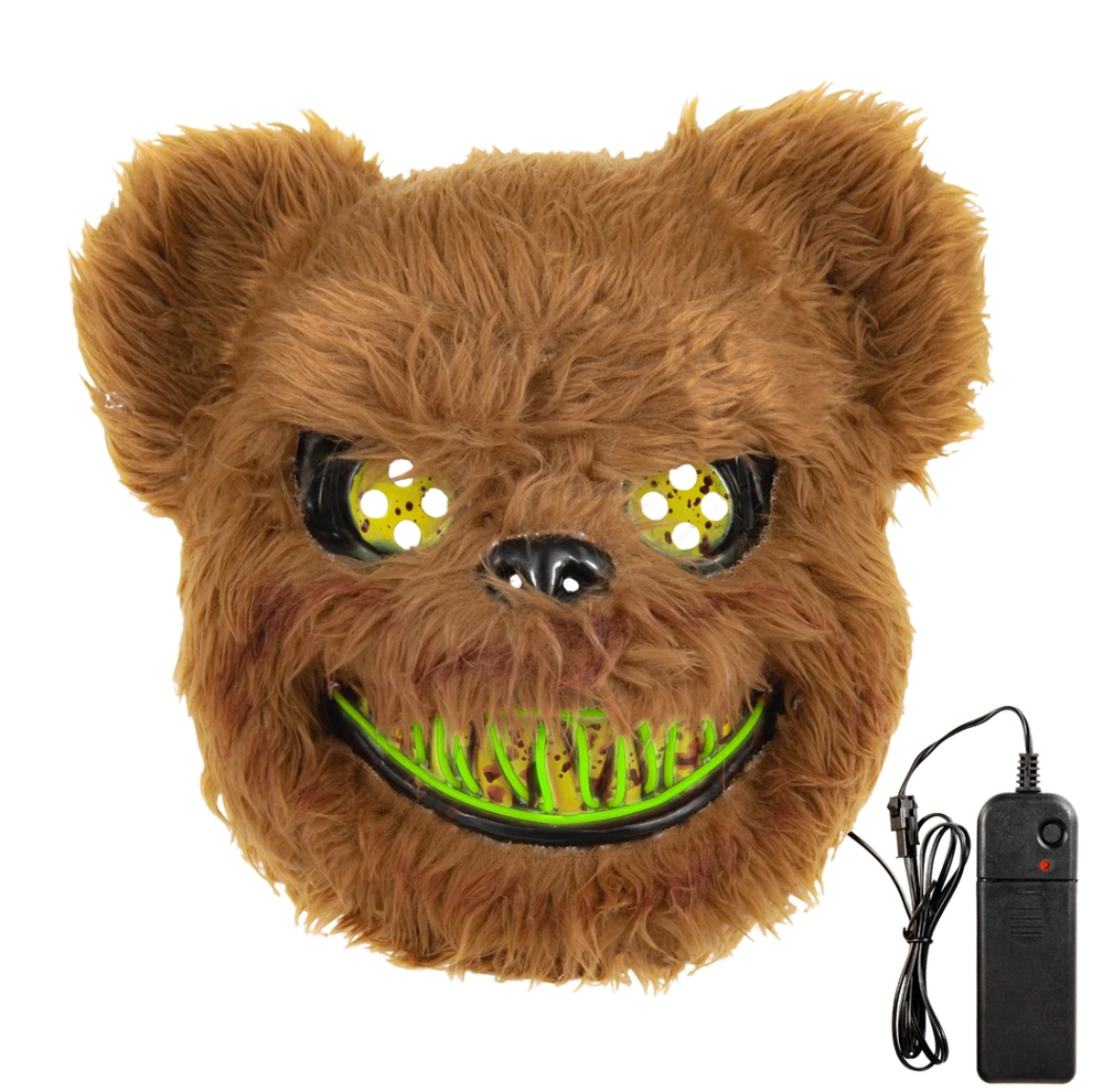 Veido kaukė su LED "Bear"