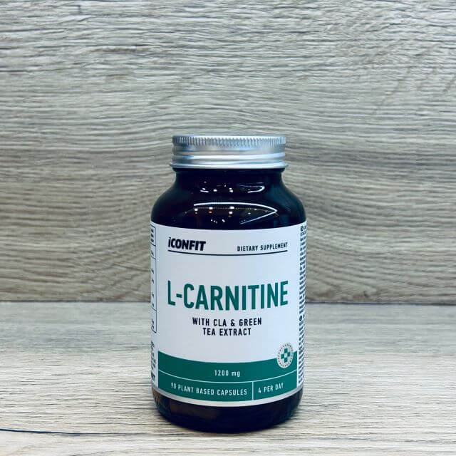 Iconfit L-Carnitine + CLA + Green Tea - 90 kaps.