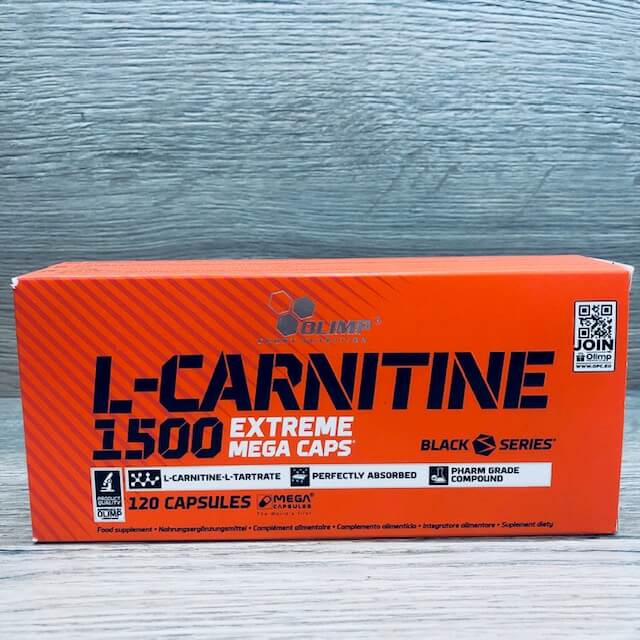 Olimp L-Carnitine 1500 Extreme Mega Caps - 120kaps.