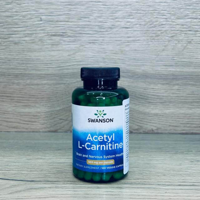 Swanson Acetyl L-Carnitine - 100 veg. kaps.