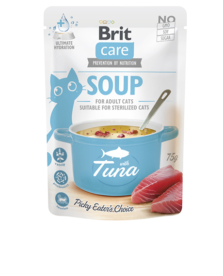 Brit Care Cat Soup Tuna sriuba katėms su tunu, 75 g