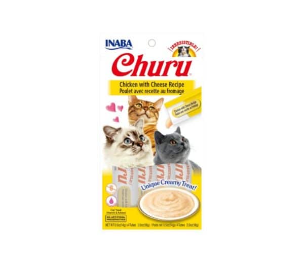 Churu Chicken Cheese skanėstas katėms  56g (vištiena ir sūris)