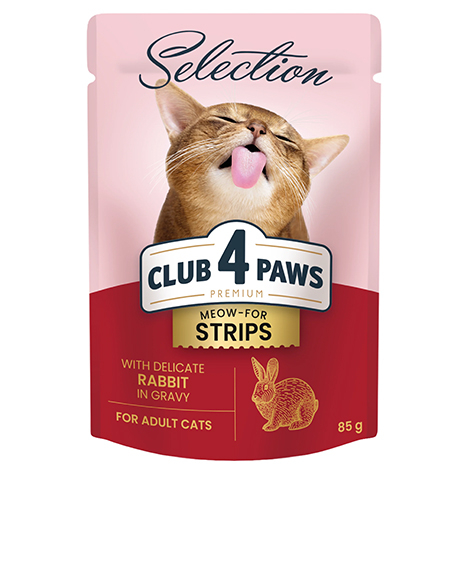 Club 4 Paws Selection konservai katėms su vištiena padaže, 85 g