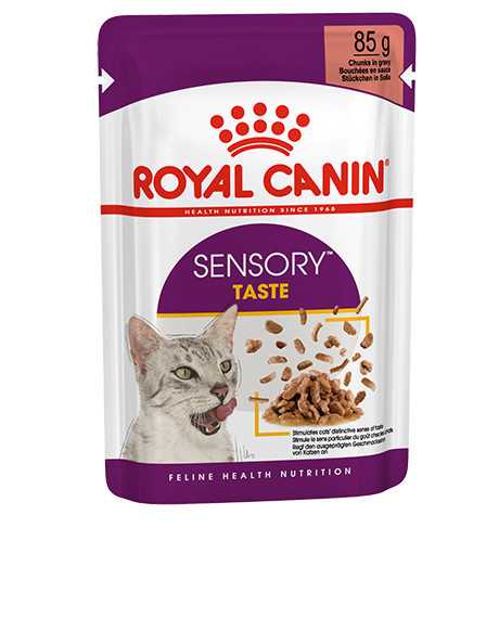 Royal Canin Sensory Taste Gravy konservai katėms : Pakuotė - 12 x 85 g