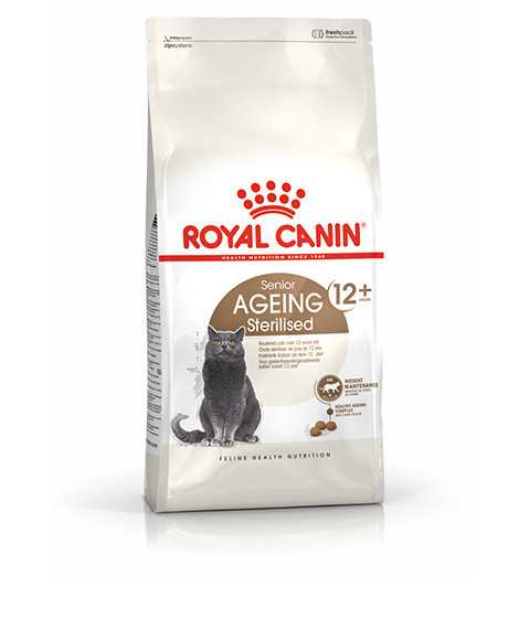 Royal Canin Ageing Sterilised 12+ sausas maistas katėms : Pakuotė - 2 kg