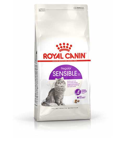 Royal Canin Sensible sausas maistas jautrioms katėms : Pakuotė - 2 kg