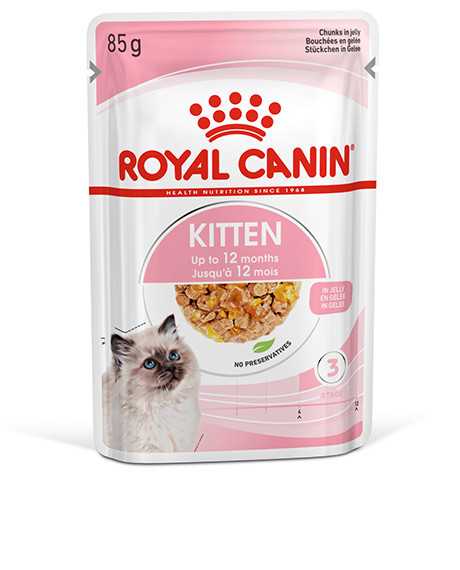 Royal Canin Kitten Jelly konservai kačiukams : Pakuotė - 12 x 85 g