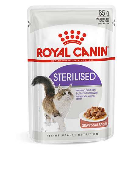 Royal Canin Sterilised Gravy konservai katėms : Pakuotė - 12 x 85 g