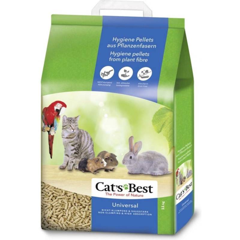 Cat's Best Universal medžio drožlių kraikas katėms 20l, 11 kg