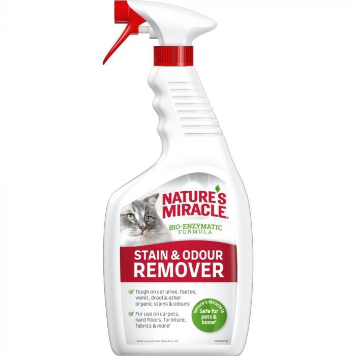 Nature's Miracle Stain-Odour Remover kačių dėmių ir kvapų valymo priemonė, 709 ml