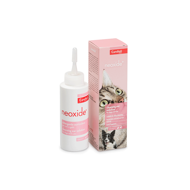 Candioli Neoxide ausų valiklis šunims ir katėms, 100 ml