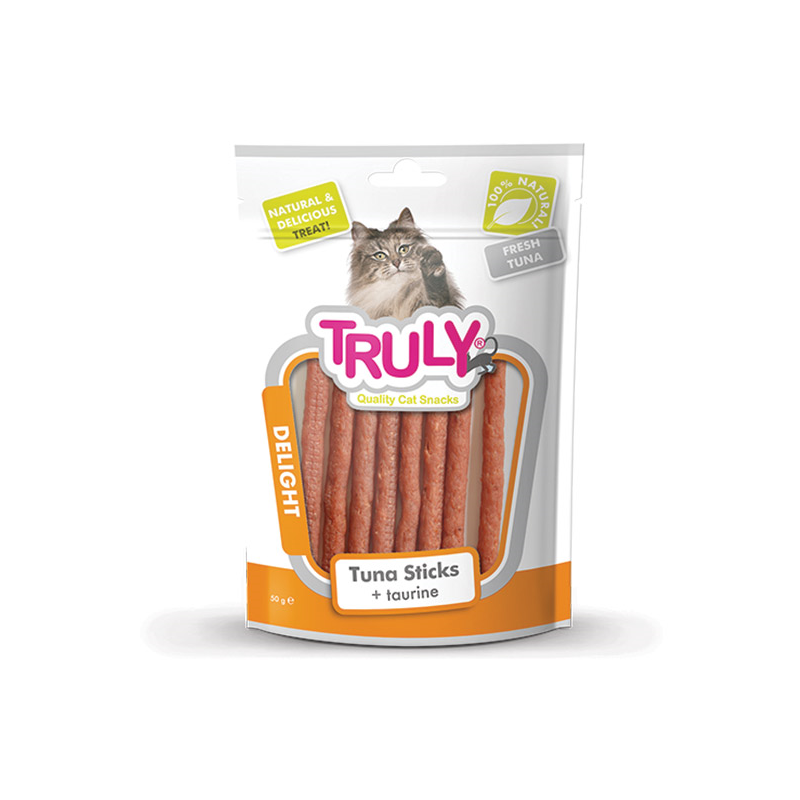 Truly Tuna Sticks skanėstai katėms su tunu 12x50 g