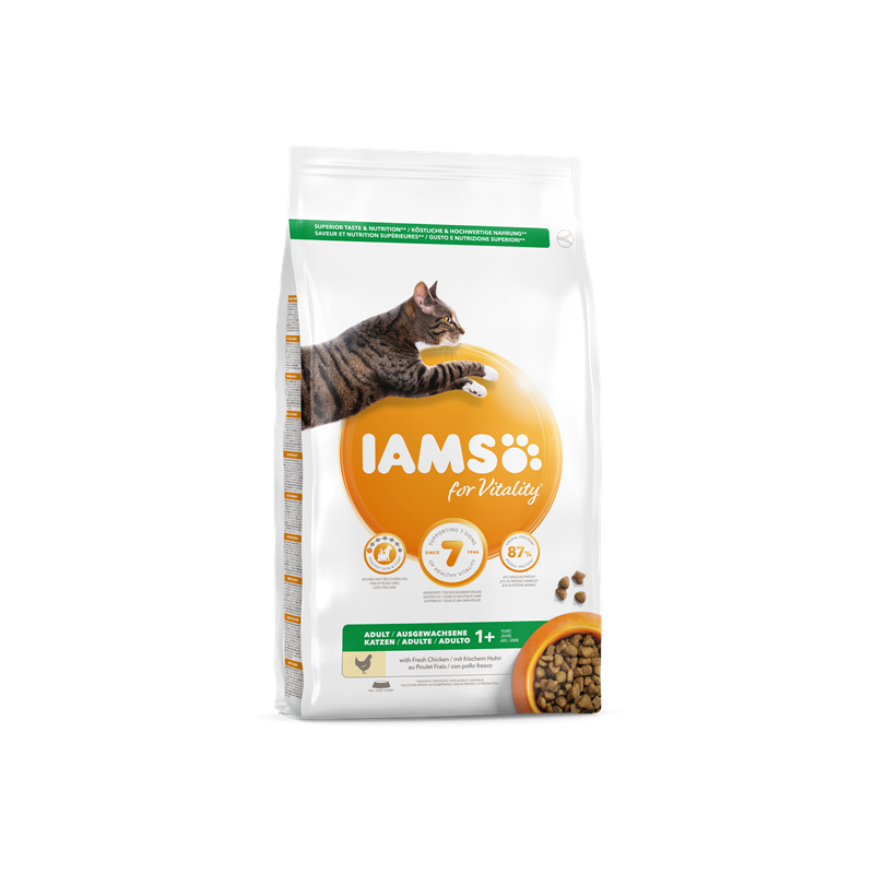 IAMS Adult Cat (vištiena) 10kg
