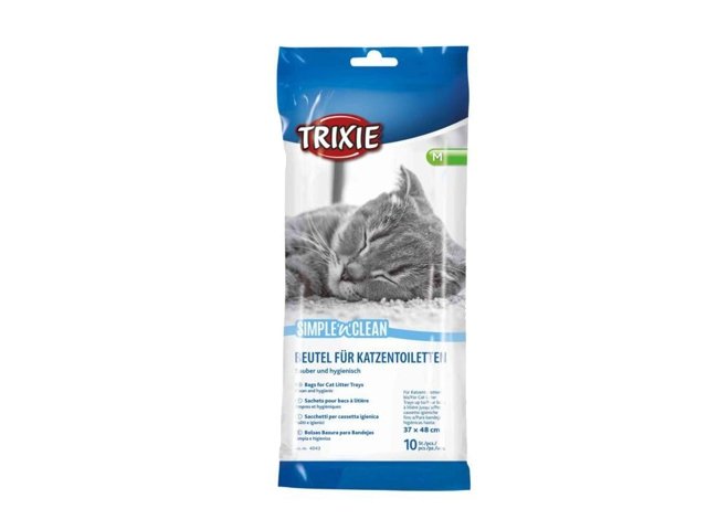 TRIXIE Simple'n'Clean maišai kačių tualetui L 10 vnt