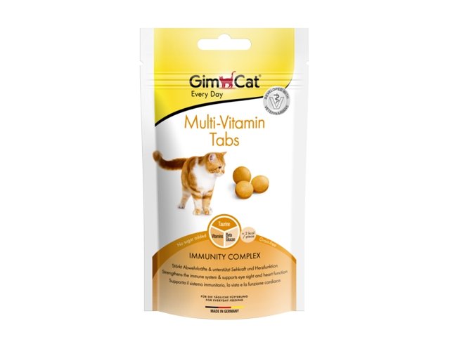 GIMCAT MULTI-VITAMIN TABS skanėstai katėms 40g