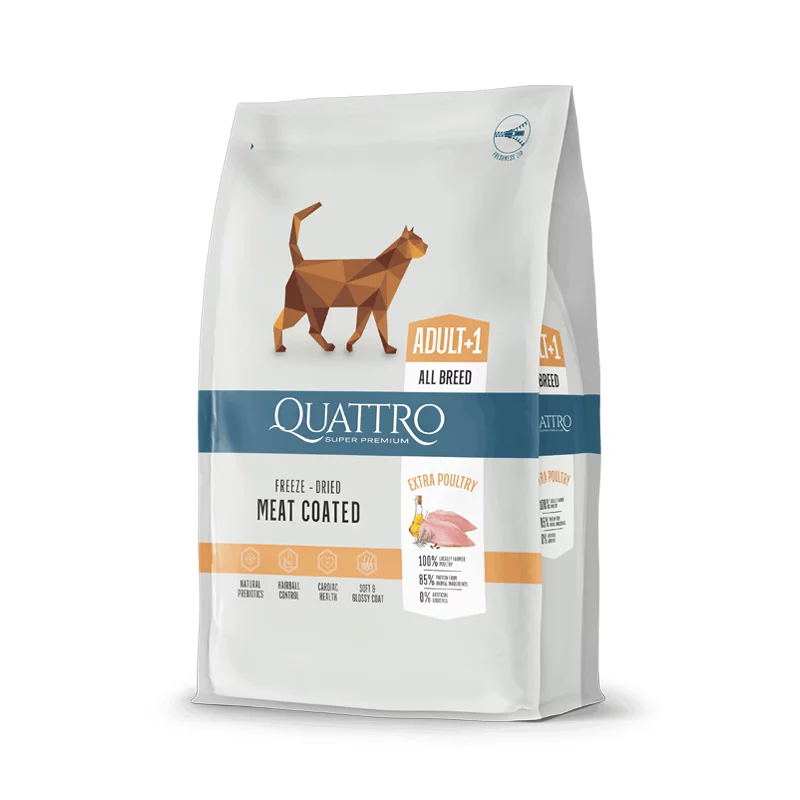 Quattro Adult sausas maistas katėms 1.5 kg