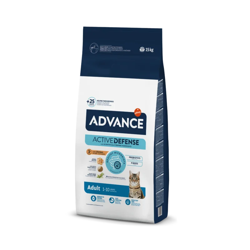 Advance Adult Cat su vištiena sausas maistas katėms 15 kg