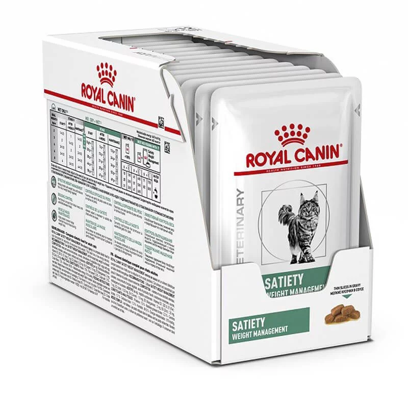 Royal Canin Satiety Weight Management konservai padaže 12x85g