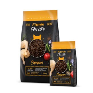 FITMIN FOR LIFE CHICKEN SAUSAS MAISTAS KATĖMS