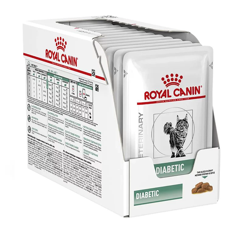 Royal Canin Diabetic konservai katėms padaže 12x85g