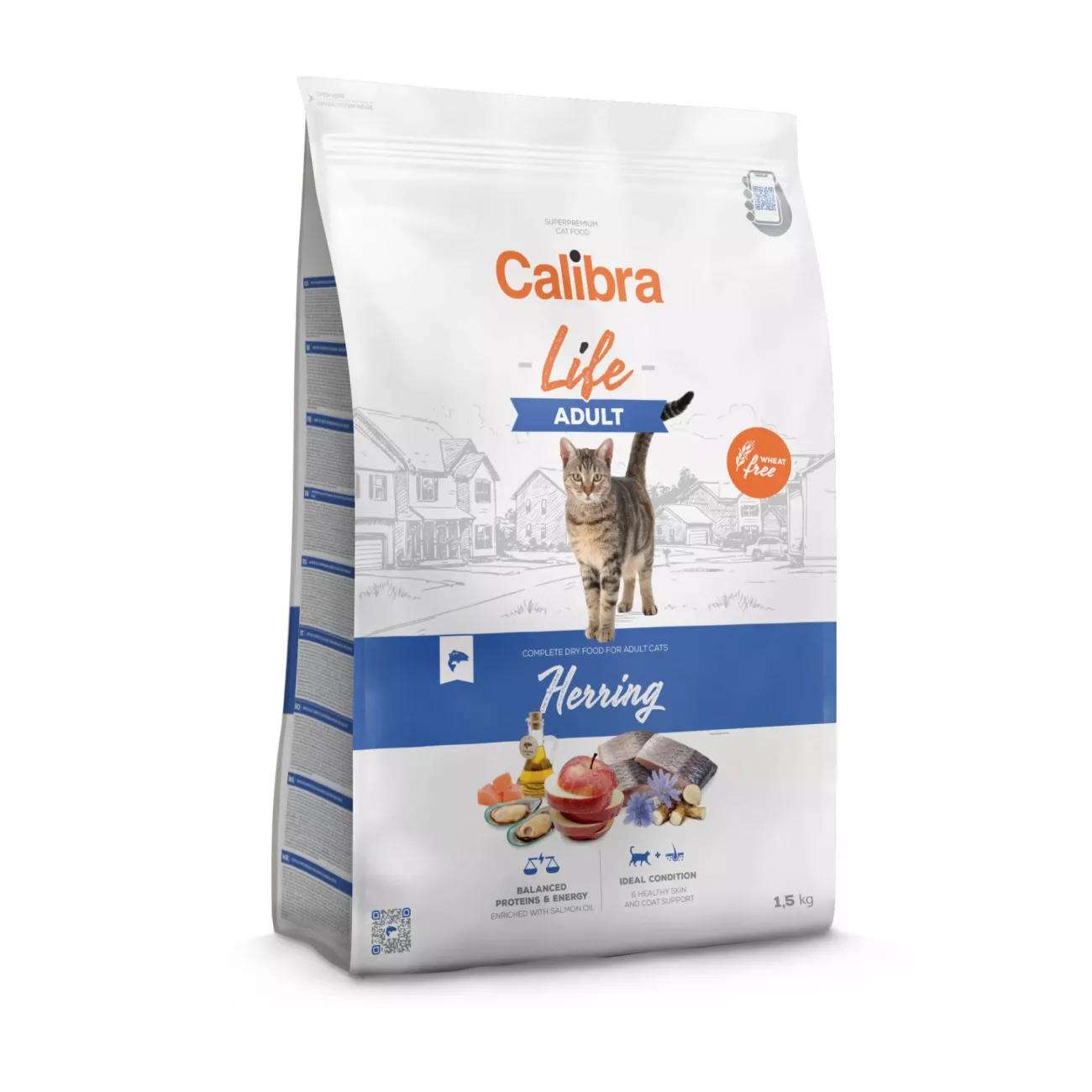 CALIBRA Cat Life Adult Herring sausas maistas suaugusioms katėms su silke 6 kg