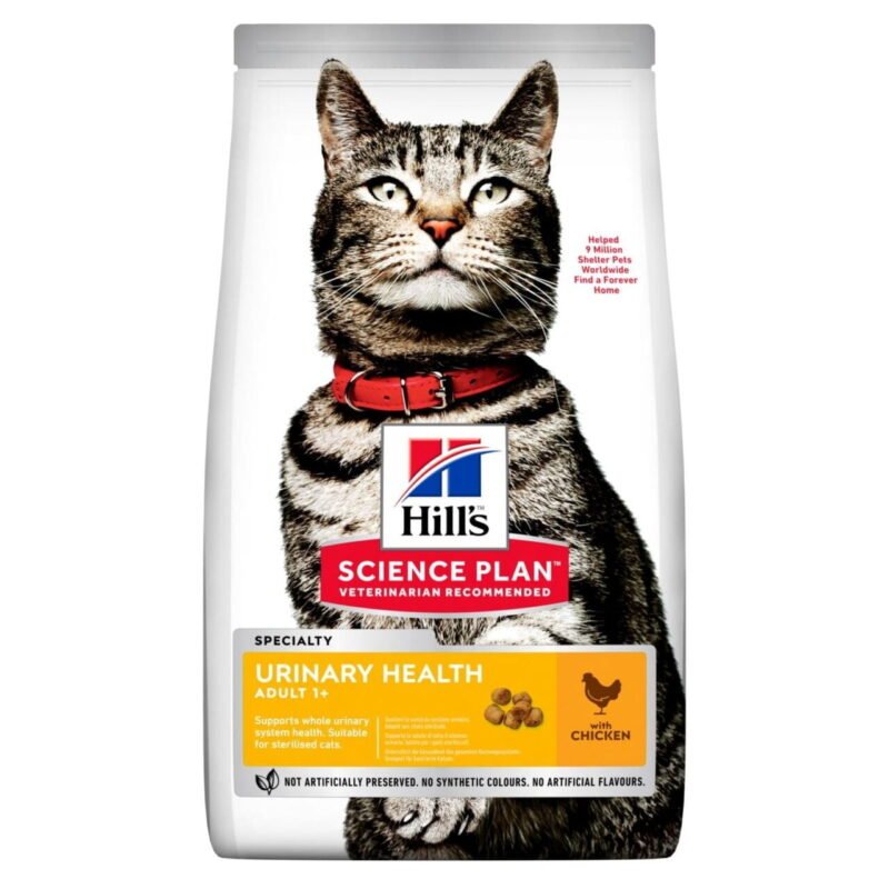 SP Feline Urinary&Sterilised Adult Chicken Sausas Maistas Katėms Su Vištiena 1.5 kg
