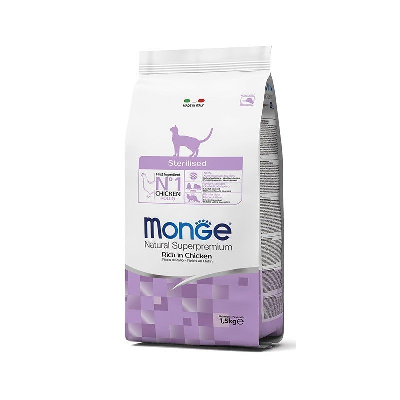 Monge Sterilised Adult (vištiena) 1.5kg