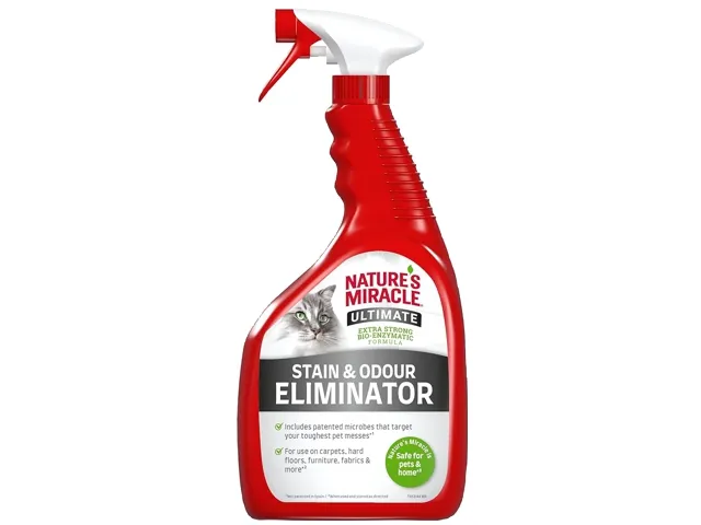 Nature’s Miracle Pažangi dėmių ir kvapų šalinimo priemonė katėms 946ml