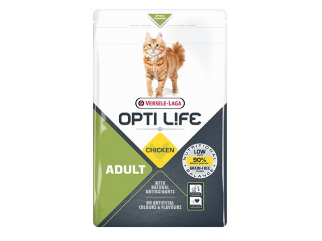 Opti Life Cat Adult Sausas Maistas Katėms 7.5kg