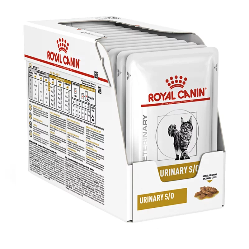 Royal Canin Urinary S/O konservai katėms padaže 12x85g