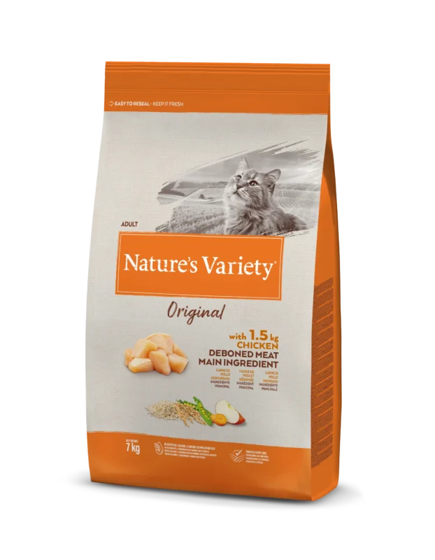 Nature’s Variety Original Sausas Maistas Suaugusioms Katėms (vištiena) 7 kg