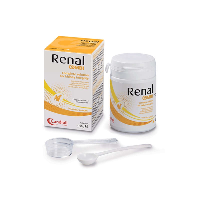 Candioli Renal COMBI pašaro papildai šunims ir katėms 150 g
